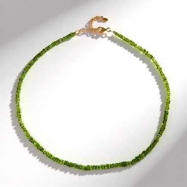 Collar en plata con Peridoto