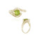 Bague en or et Péridot (Ornaments by de Melo)