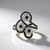 Anello in argento con Spinello Nero