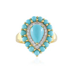 Sleeping Beauty Turquoise Silver Ring (Faszination Türkis)