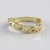 Anello in oro con Diamante Champagne I2 (Ornaments by de Melo)