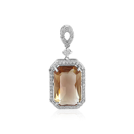 14K Oregon Sunstone Gold Pendant (AMAYANI)