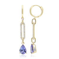 Orecchini in oro con Tanzanite AAA (CIRARI)