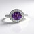 Anello in argento con Ametista (Dallas Prince Designs)