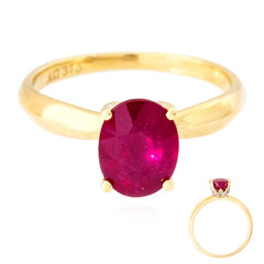 Anillo en oro con Rubí de Madagascar (de Melo)