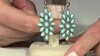 Pendientes en plata con Turquesa (Desert Chic)