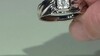 Zilveren ring met een zirkoon (de Melo Essence)