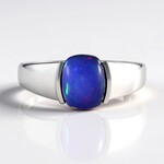Anello in argento con Opale Mezezo