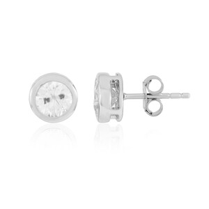 Pendientes en plata con Zircón