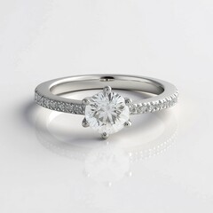 Anello in argento con Zircone