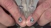 Pendientes en plata con Topacio azul cielo (MONOSONO COLLECTION)