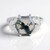 Anello in argento con Agata Muschiata