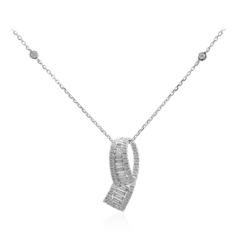 14K SI2 (H) Diamond Gold Necklace (CIRARI)