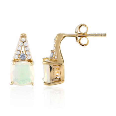 Orecchini in argento con Opale di Welo