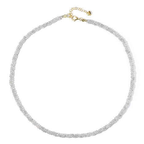 Labradorit-Silberhalskette