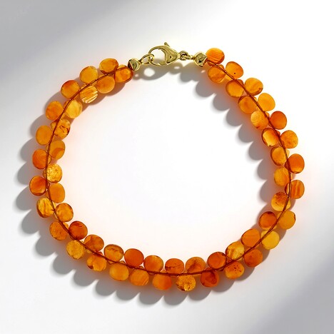 Bracciale in argento con Corniola (CUSTODANA)