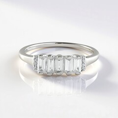 Anello in argento con Zircone