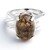 Anello in argento con Quarzo Dinosauro