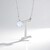 Collana in argento con Pietra di Luna Arcobaleno