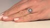 Zilveren ring met een Zilveren zoetwater kweekparel (TPC)