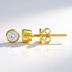 Orecchini in oro con Diamante SI1 (G) (Annette)