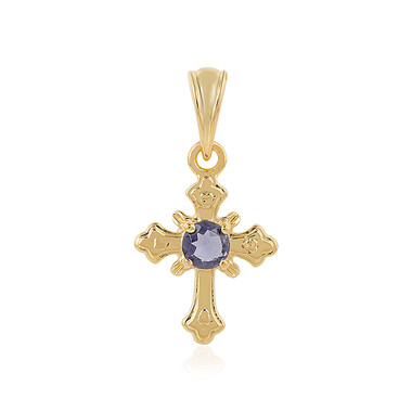 Ciondolo in argento con Iolite