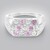 Anello in argento con Zaffiro Rosa Ceylon e Zaffiro Bianco