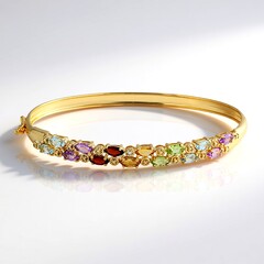 Bracciale in argento con Ametista