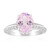 Bague en argent et Kunzite