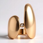 Anello in argento con Diamante Argyle Rose de France I1 (Annette)