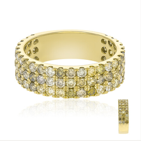 Bague en or et Diamant fancy SI2 (CIRARI)