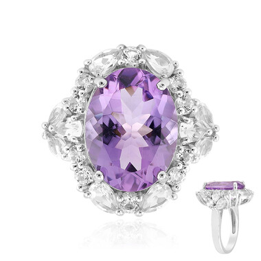 Amethyst-Silberring