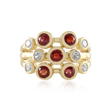 Tansania-Rubin-Silberring (Adela Silber)