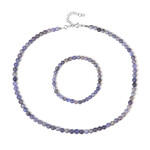 Parure in argento con Tanzanite