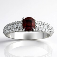 Anello in oro con Sfalerite dalla Tanzania (de Melo)