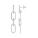 Zircon Silver Earrings (de Melo)