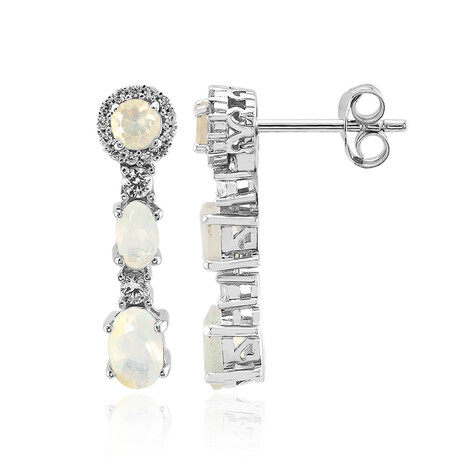 Welo-Opal-Silberohrringe