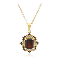 Collier en argent et Grenat