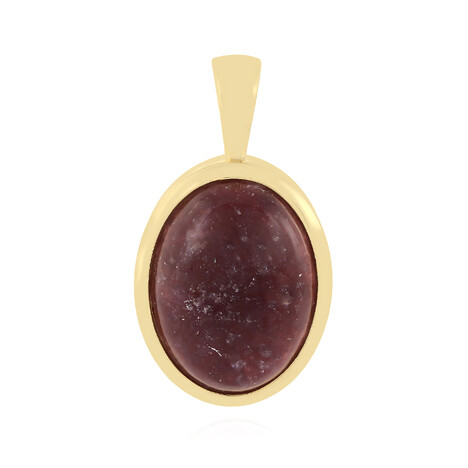 Ciondolo in argento con Lepidolite