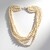 Collana in argento con Perla Keshi d’Acqua Dolce Bianca (TPC)