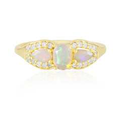 Anillo en plata con Ópalo de Welo