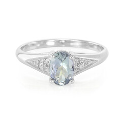 Bague en argent et Tanzanite