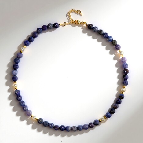 Collana in argento con Tanzanite (Riya)