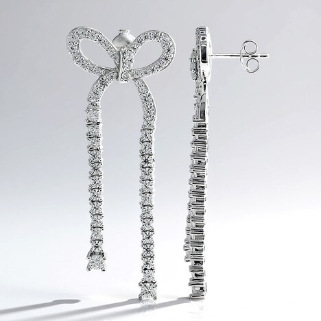 Orecchini in argento con Zircone