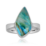 Atacama-Opal-Silberring (Bali Barong)