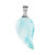 Larimar Silver Pendant