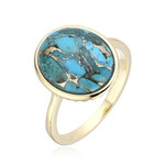 Türkis-Mosaik-Silberring