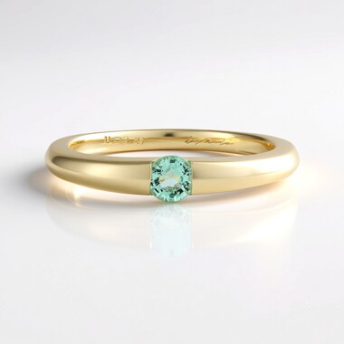 Anello in oro con Smeraldo Russo (de Melo Gold)