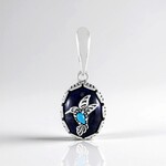 Ciondolo in argento con Sodalite (Desert Chic)