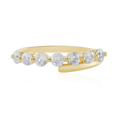 Bague en argent et Zircon (Adela Silber)